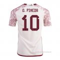 2ª Camiseta Mexico Jugador O.Pineda 2022
