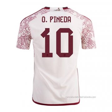 2ª Camiseta Mexico Jugador O.Pineda 2022 2ª Camiseta Mexico Jugador O.Pineda 2022
