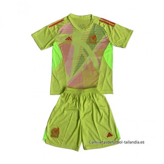 2ª Camiseta Mexico Portero Nino 2024 - Haga un click en la imagen para cerrar