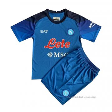 1ª Camiseta Napoli Nino 2022-2023 1ª Camiseta Napoli Nino 2022-2023