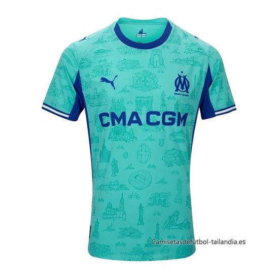 4ª Camiseta Olympique Marsella Portero 2025-2026 - Haga un click en la imagen para cerrar