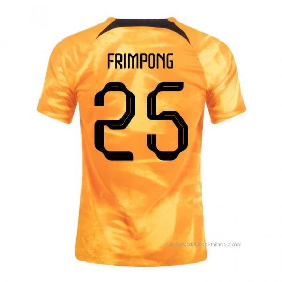 1ª Camiseta Paises Bajos Jugador Frimpong 2022 - Haga un click en la imagen para cerrar