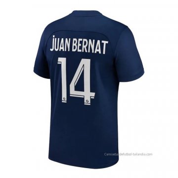 1ª Camiseta Paris Saint-Germain Jugador Juan Bernat 2022-2023 1ª Camiseta Paris Saint-Germain Jugador Juan Bernat 2022-2023