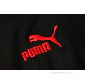 Camiseta Polo del AC Milan 2021-2022 Negro