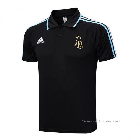 Camiseta Polo del Argentina 2022-2023 Negro - Haga un click en la imagen para cerrar