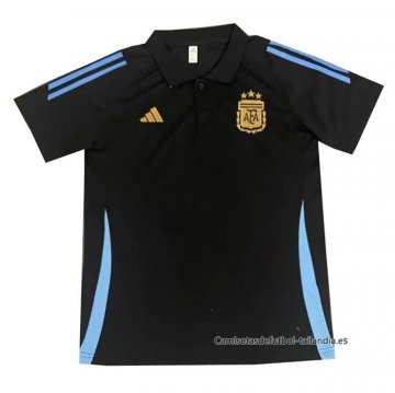 Camiseta Polo del Argentina 2024-2025 Negro Camiseta Polo del Argentina 2024-2025 Negro