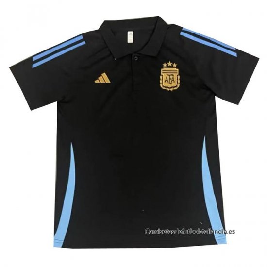 Camiseta Polo del Argentina 2024-2025 Negro - Haga un click en la imagen para cerrar