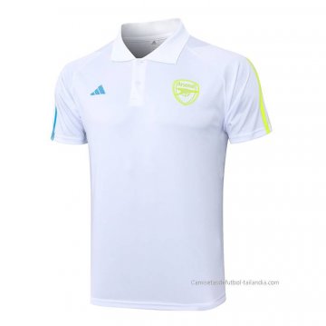 Camiseta Polo del Arsenal 2023-2024 Blanco