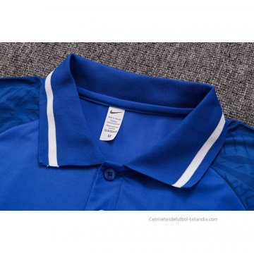 Camiseta Polo del Atletico Madrid 2022-2023 Azul Oscuro