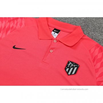 Camiseta Polo del Atletico Madrid 2022-2023 Rosa