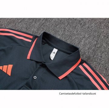 Camiseta Polo del Bayern Munich 2025-2026 Gris Naranja