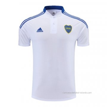 Camiseta Polo del Boca Juniors 2022-2023 Blanco Camiseta Polo del Boca Juniors 2022-2023 Blanco