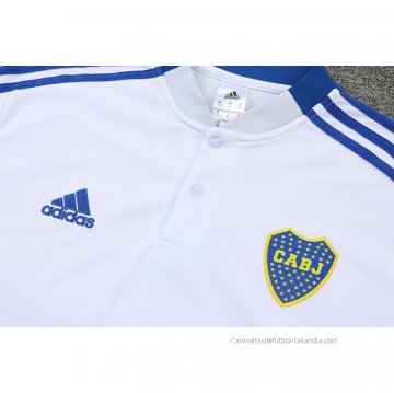 Camiseta Polo del Boca Juniors 2022-2023 Blanco