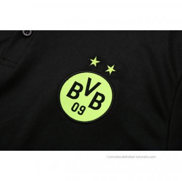 Camiseta Polo del Borussia Dortmund 2022-2023 Negro