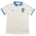 Camiseta Polo del Brasil 2021 Blanco