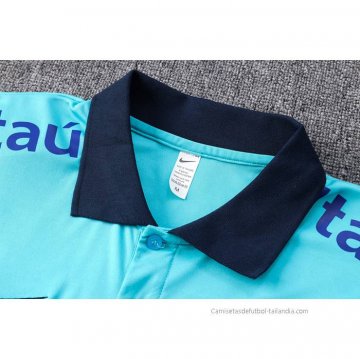 Camiseta Polo del Brasil 2022-2023 Azul