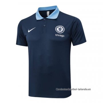 Camiseta Polo del Chelsea 2024-2025 Azul Camiseta Polo del Chelsea 2024-2025 Azul