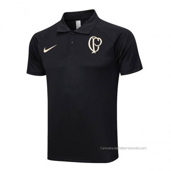 Camiseta Polo del Corinthians 2023-2024 Negro - Haga un click en la imagen para cerrar
