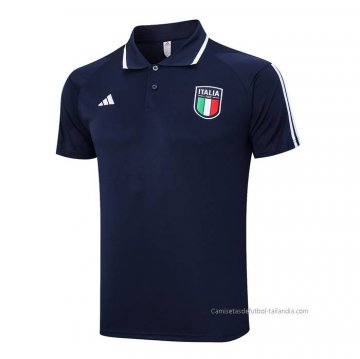 Camiseta Polo del Italia 2023-2024 Azul Camiseta Polo del Italia 2023-2024 Azul