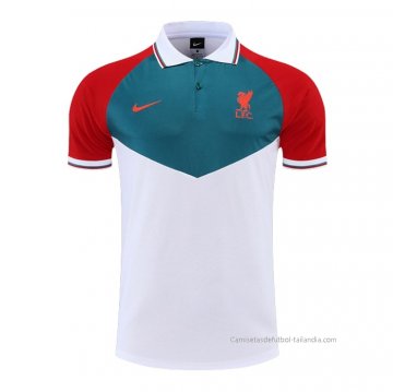 Camiseta Polo del Liverpool 2022-2023 Verde Blanco Rojo Camiseta Polo del Liverpool 2022-2023 Verde Blanco Rojo