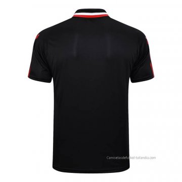 Camiseta Polo del Manchester United 2023-2024 Negro
