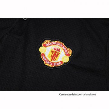 Camiseta Polo del Manchester United 2025-2026 Negro
