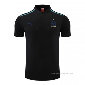 Camiseta Polo del Olympique Marsella 2022-2023 Negro