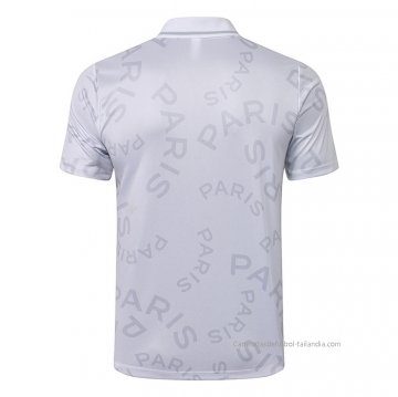 Camiseta Polo del Paris Saint-Germain 2021-2022 Blanco