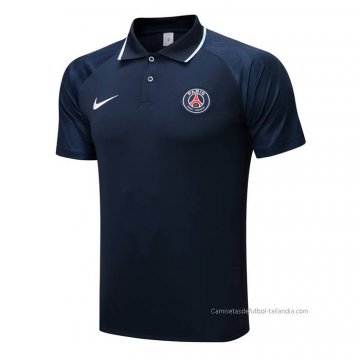 Camiseta Polo del Paris Saint-Germain 2022-2023 Azul Marino Camiseta Polo del Paris Saint-Germain 2022-2023 Azul Marino