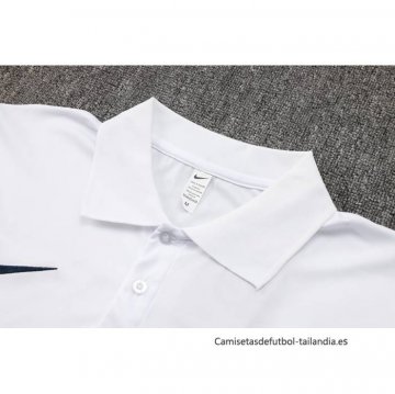 Camiseta Polo del Paris Saint-Germain 2024-2025 Blanco