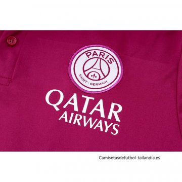 Camiseta Polo del Paris Saint-Germain 2024-2025 Purpura