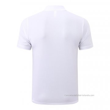 Camiseta Polo del Paris Saint-Germain Jordan 2022-2023 Blanco