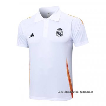 Camiseta Polo del Real Madrid 2024-2025 Blanco Camiseta Polo del Real Madrid 2024-2025 Blanco