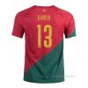 1ª Camiseta Portugal Jugador Danilo 2022