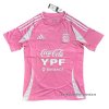 Camiseta Pre Partido del Argentina 2025 Rosa Camiseta Pre Partido del Argentina 2025 Rosa