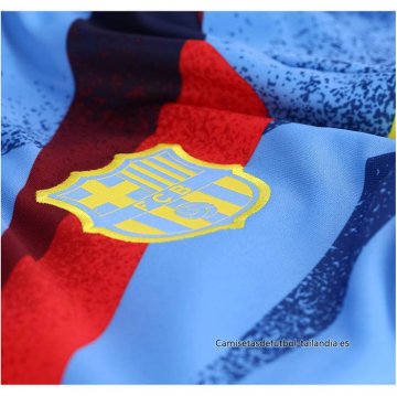 Camiseta Pre Partido del Barcelona 2025-2026 Azul