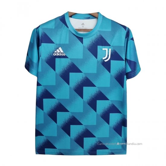 Camiseta Pre Partido del Juventus 2022 Azul - Haga un click en la imagen para cerrar