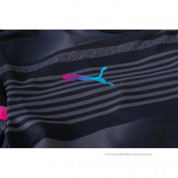 Camiseta Pre Partido del Manchester City 2022 Negro