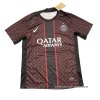 Camiseta Pre Partido del Paris Saint-Germain 2025-2026 Negro Rojo Camiseta Pre Partido del Paris Saint-Germain 2025-2026 Negro Rojo