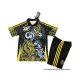 Camiseta Real Madrid Dragon Nino 2025-2026 Negro Amarillo