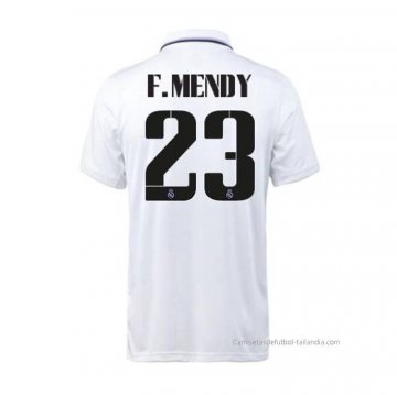 1ª Camiseta Real Madrid Jugador F.Mendy 2022-2023 1ª Camiseta Real Madrid Jugador F.Mendy 2022-2023