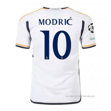 1ª Camiseta Real Madrid Jugador Modric 2023-2024 1ª Camiseta Real Madrid Jugador Modric 2023-2024