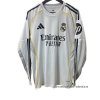 1ª Camiseta Real Madrid Manga Larga 2025-2026 1ª Camiseta Real Madrid Manga Larga 2025-2026