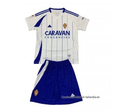 1ª Camiseta Real Zaragoza Nino 2024-2025