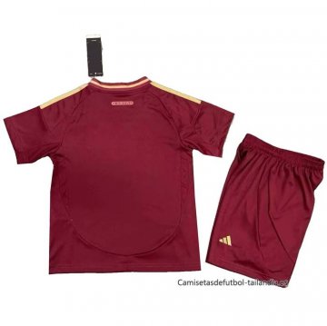 1ª Camiseta Roma Nino 2024-2025