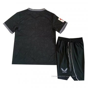 Camiseta Sevilla Portero Nino 2023-2024 Negro