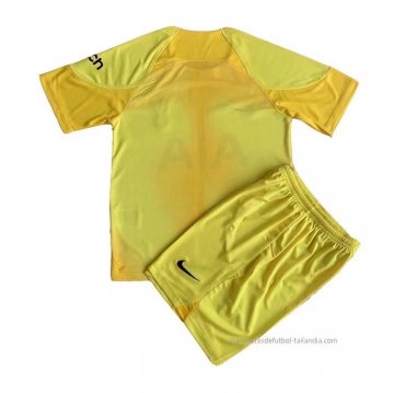 Camiseta Tottenham Hotspur Portero Nino 2022-2023 Amarillo