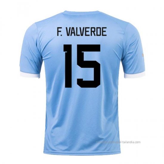 1ª Camiseta Uruguay Jugador F.Valverde 2022 - Haga un click en la imagen para cerrar