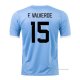1ª Camiseta Uruguay Jugador F.Valverde 2022