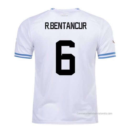2ª Camiseta Uruguay Jugador R.Bentancur 2022 - Haga un click en la imagen para cerrar